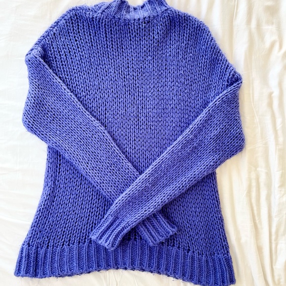 Zara Oversized Sweater — Lilac, M - Picture 3 of 10